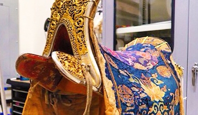 Collection Highlight: Newly Restored Saddle from Tibet or Mongolia