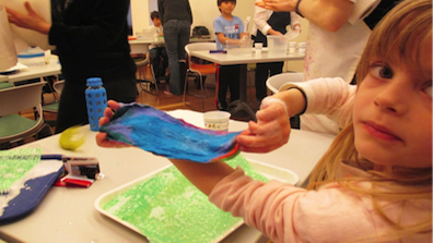 Families Learn Traditional Tibetan Felting Techniques at the Rubin Museum of Art