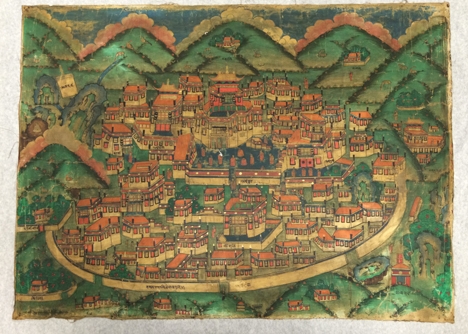 FINDING REAL ARCHITECTURE IN TIBETAN PAINTINGS