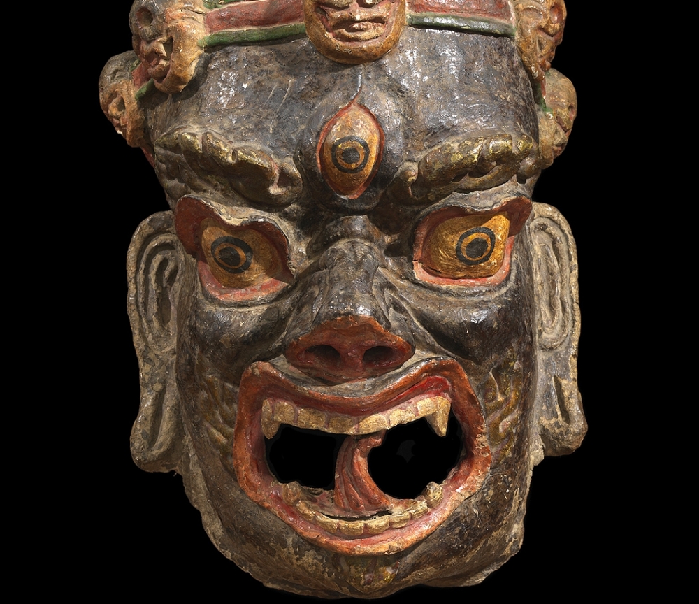 Terrifying Masks, Wrathful Deities, and Other Spooky Objects from Our Collection