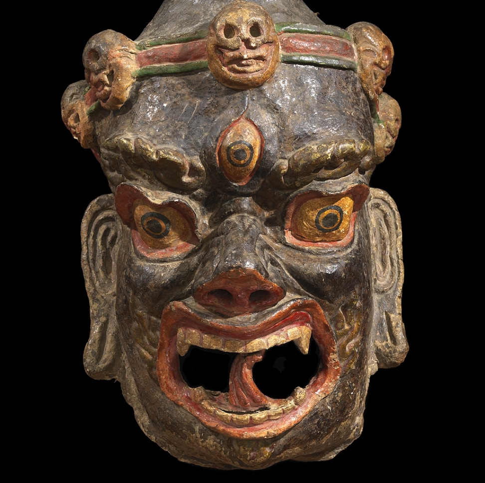 Terrifying Masks, Wrathful Deities, and Other Spooky Objects from Our Collection