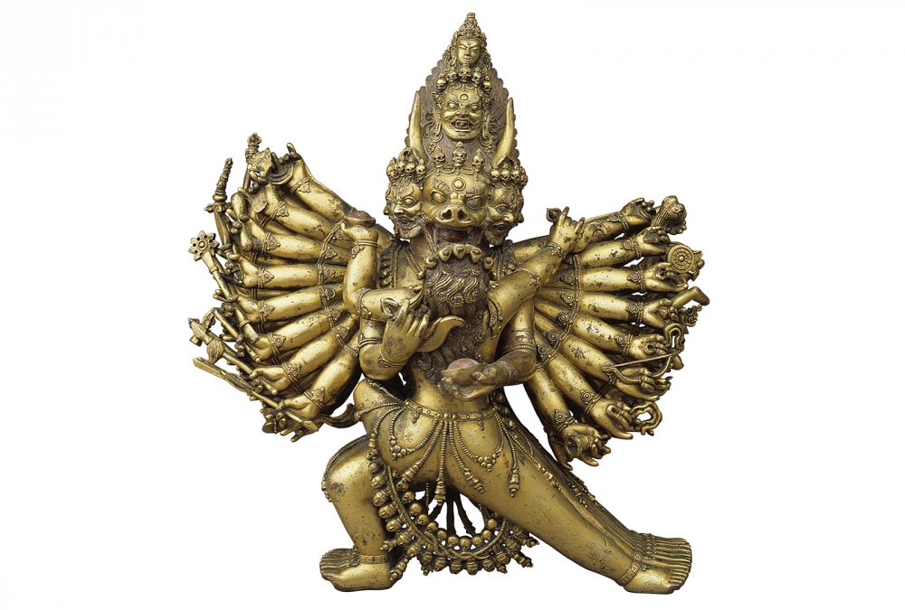 Vajrabhairava with Consort