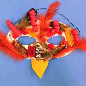 Fire Bird Masks and Lanterns