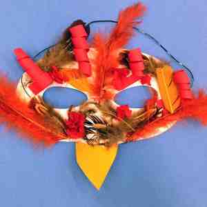 Fire Bird Masks and Lanterns
