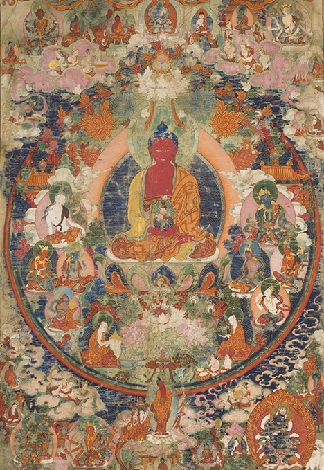 Buddha Amitabha in Sukhavati, the Western Paradise-C2006-66-185