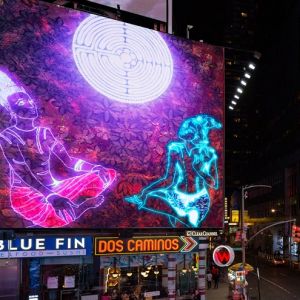 Chitra Ganesh’s Midnight Moment in Times Square