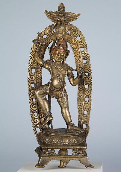 Vajrapani Trampling Snakes