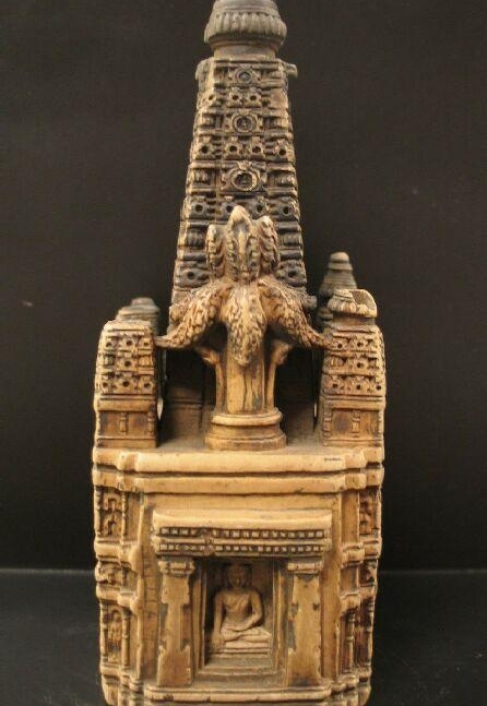 Model of the Mahabodhi Temple