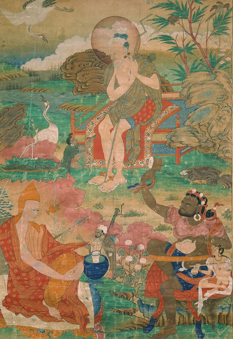 Mahasiddhas Kamala, Suvarnadvipa, and Viraya