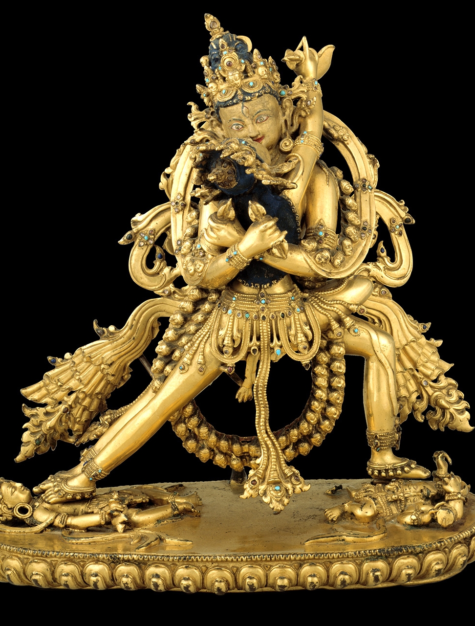 Chakrasamvara in Union with Vajravarahi