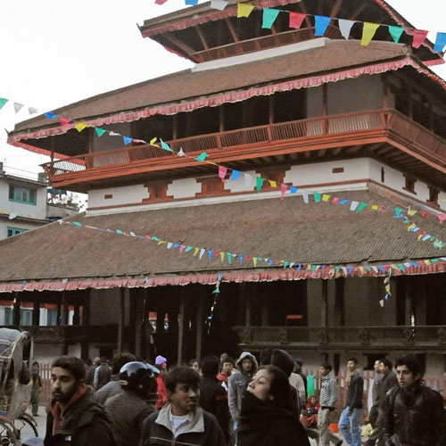 Photographs, Then and Now, from Nepal's Cultural Sites