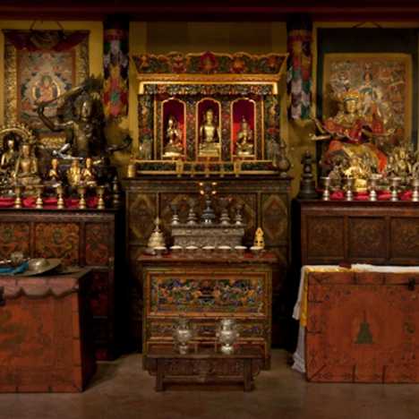 Go Inside the Tibetan Buddhist Shrine Room
